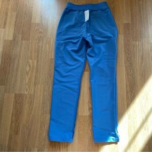 Genuine FIGS YOLA High Waisted Skinny Scrub Pants for Women,Blue  XS W22SW2013